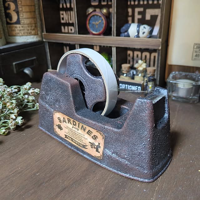 リメイク テープカッターのおしゃれなアレンジ・飾り方のインテリア
