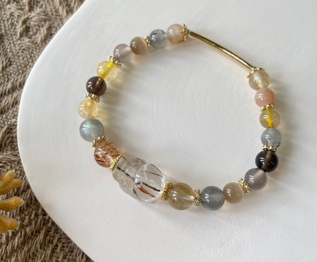 スーパーセブン貔貅（ひきゅう）金運招来ブレスレット - ショップ