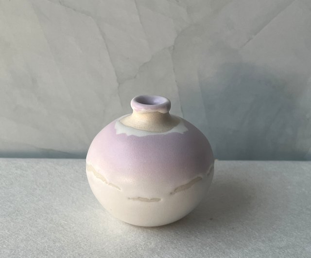 台湾 花入 花瓶 陶芸 陶器 ツーもち-陶磁器 - Pinkoi