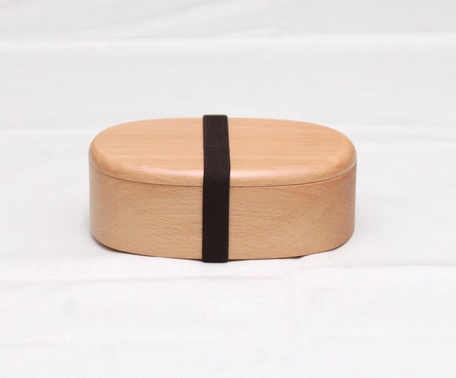 buna ブナの木くりぬき弁当箱 小判型 400ml お弁当箱 お弁当 ランチ