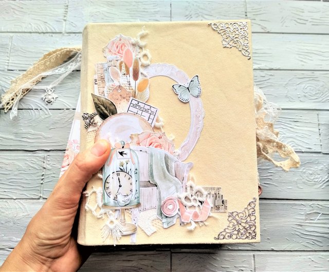 ベラルーシ 手作りジャンクジャーナル販売中 ローズジャンクブック