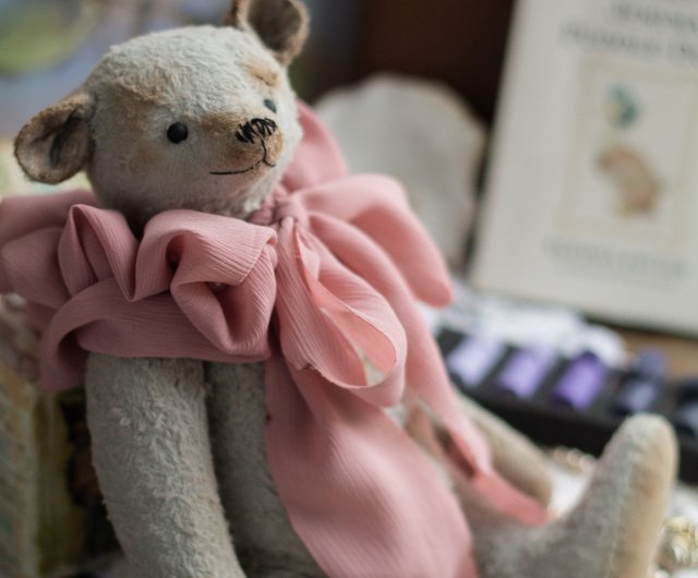 50%OFF】ウクライナ アーティスト テディベア人形ヴィンテージ