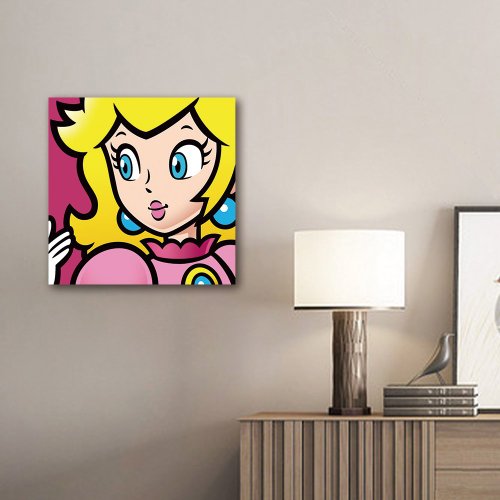 台湾 【任天堂 スーパーマリオ】フレームレス 壁掛け絵画 限定版 壁画