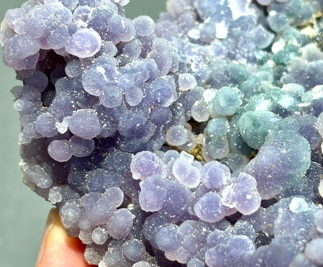 香港 *奇石シリーズ* 天然 グレープアゲート 原石 Natural crystal