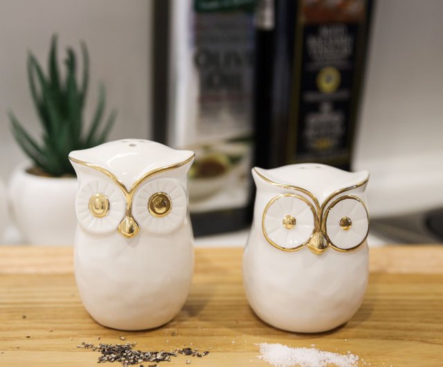 台湾 【フクロウ】アニマルプレッツェルセット｜キッチン｜食器｜陶器