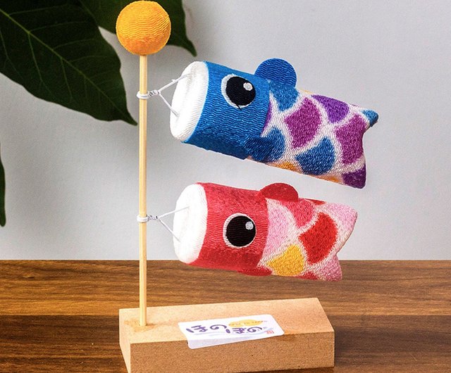 日本製の京都の龍と虎の手作り絹鯉のぼりを見つけて、贈り物に幸運を