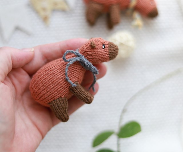 50%OFF】トルコ 【デジタル】カピバラの編み図。あみぐるみ水豚