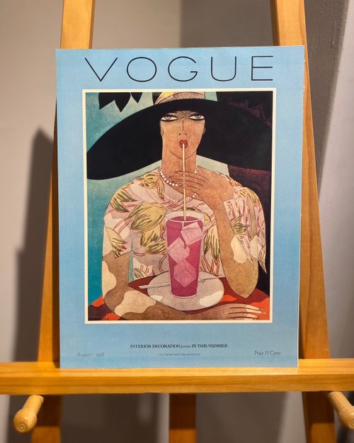 台湾 1926年 ファッション雑誌VOGUEの表紙、1900年から1970年までの