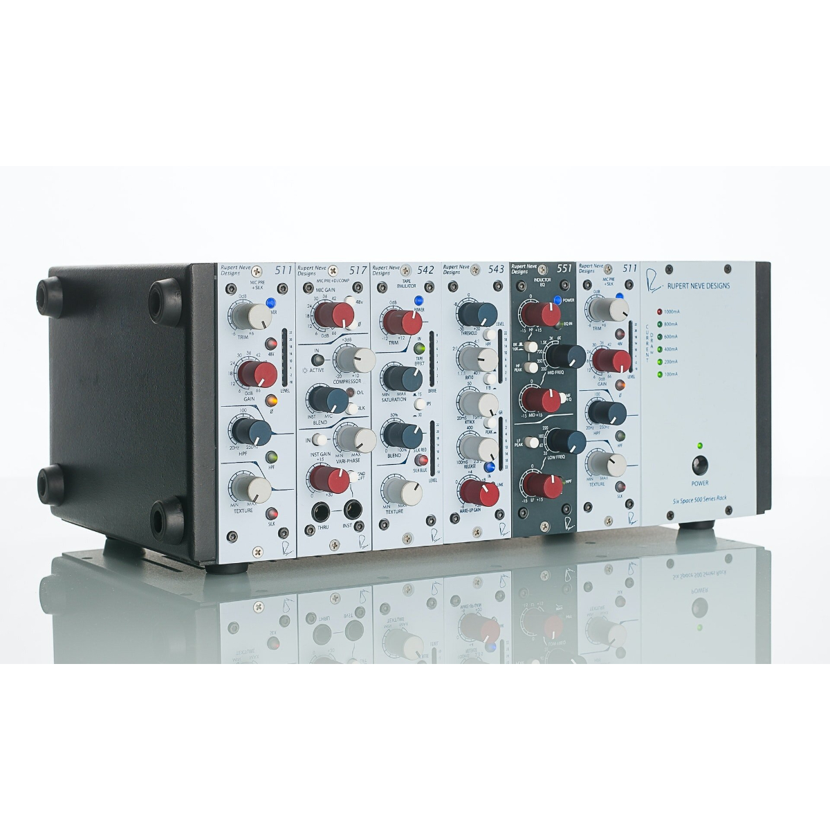 Rupert Neve Designs R6 6-Slot 500 Series Chassis with LED Current