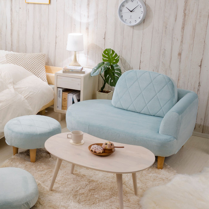 オットマン付きコンパクトカウチソファ セット — 【セルタン 公式】