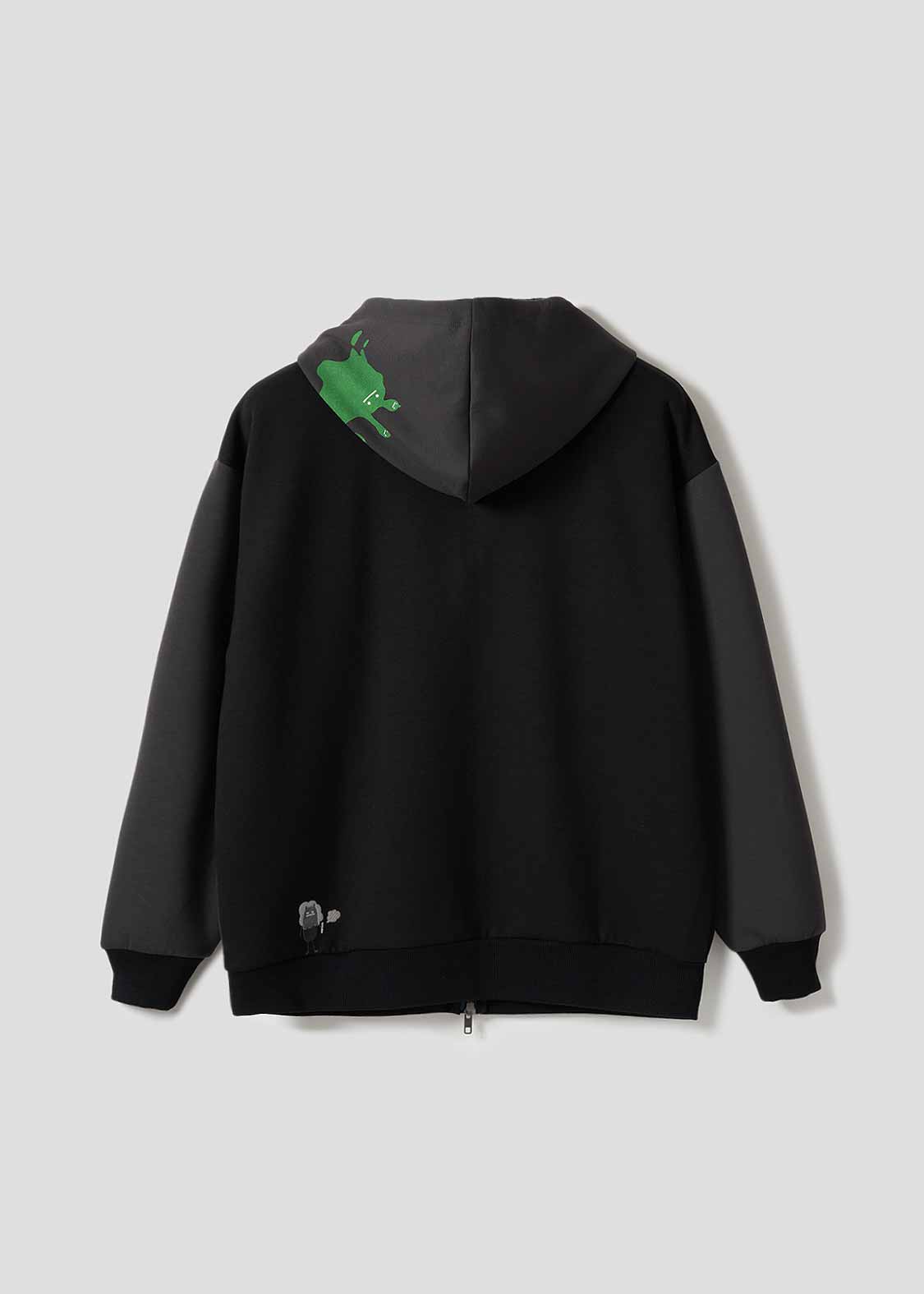 ビューティフルシャドークリーチャー｜ポンチビッグシルエットジップ