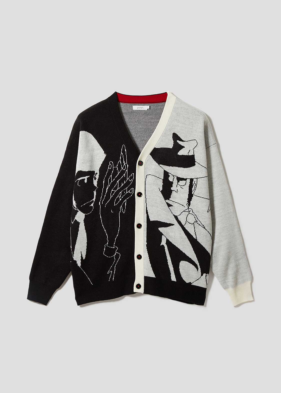 神出鬼没の大泥棒｜ウォッシャブルジャカードカーディガン｜ユニ