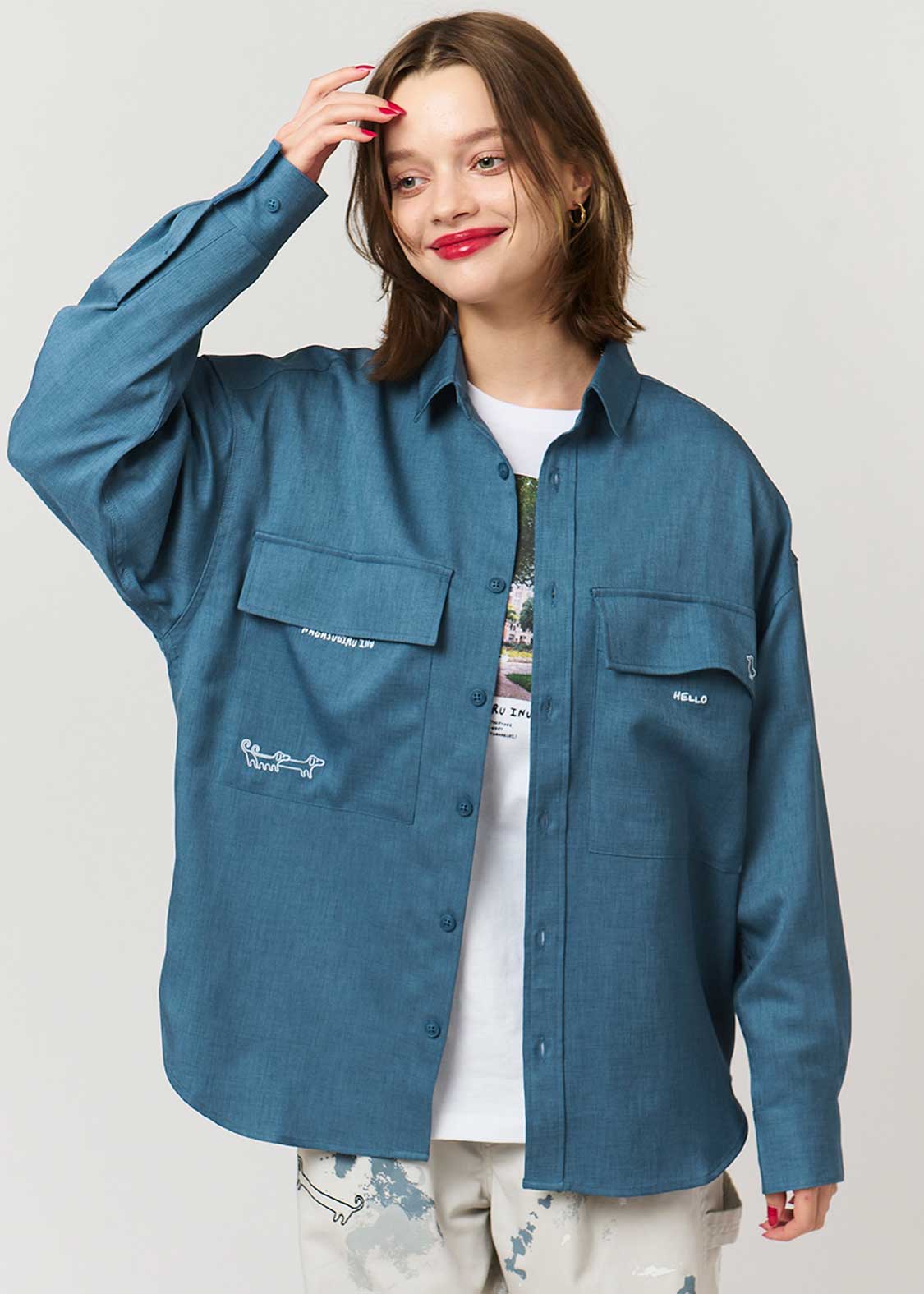 ナガスギルイヌ トモダチフロムアナザーワールド｜ビッグシルエット