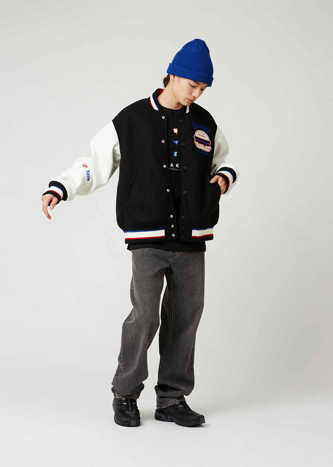 ビューティフルシャドーバーガー｜スタジアムジャンパー｜ユニセックス