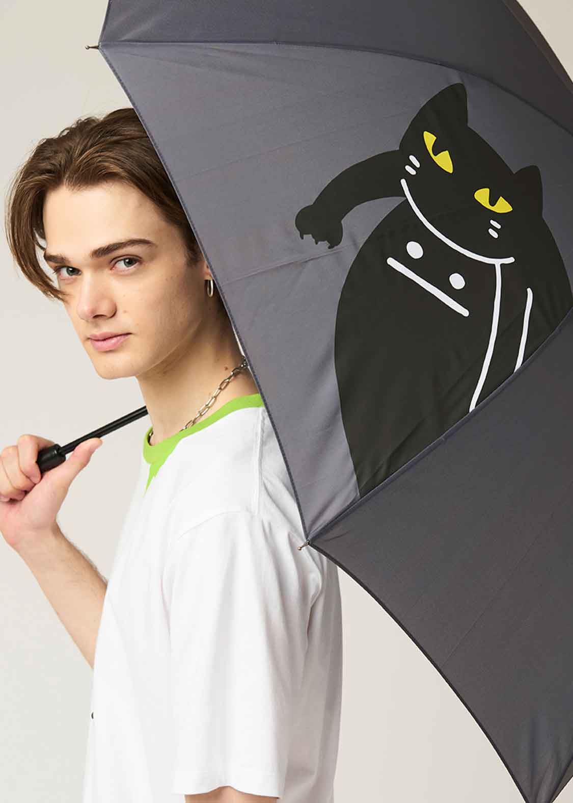 ネコカブリビューティフルシャドー(Wpc.)｜長傘｜ユニセックス