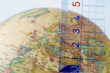 SHOWAGLOBES アンティークタイプ地球儀 13cm ｜地球儀 昭和カートン