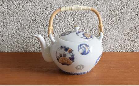 深川製磁 【有田焼】染錦花丸紋 土瓶茶器揃 A500-25 | 佐賀県有田町