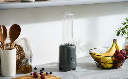 ボトルブレンダー IBB-601-H ダークグレー アイリスオーヤマ 電動