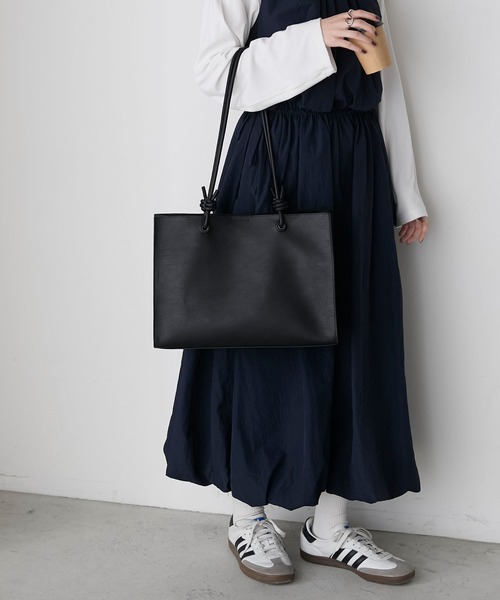 forksy.】ヴィンテージライクスクエアトートバッグ forksy.│MONO-MART