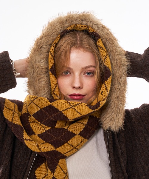 セール】【 4color / 3size 】REMOVABLE FAUX FUR，FEEL-GOOD CABLE