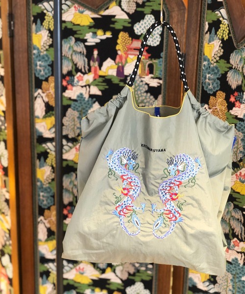 Ball＆Chain BLUE LABEL (Dragon)（トートバッグ）｜KEITA MARUYAMA