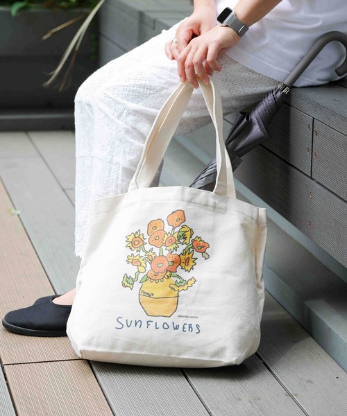 世界の名作]トートバッグ(L) / 907825（エコバッグ/サブバッグ