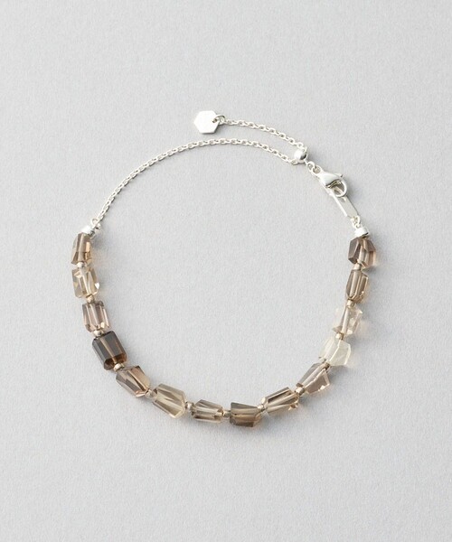 スライドブレス] スモーキークォーツ（ブレスレット）｜Jouete