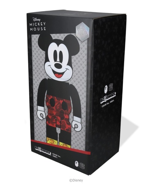 BAPE X MICKEY MOUSE ORIGINAL COLOR BE@RBRICK 1000% M（フィギュア