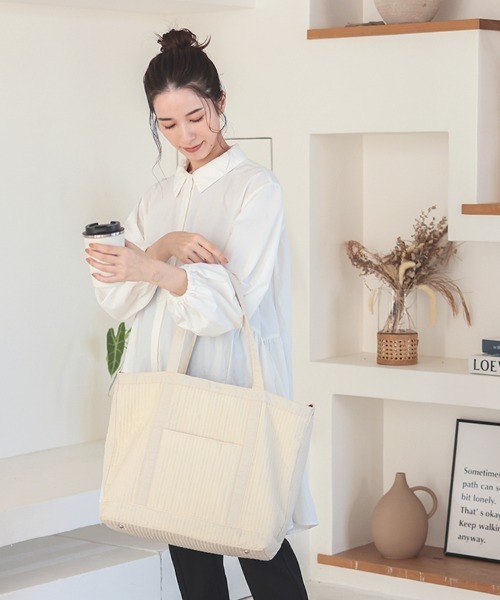 MAMADE】キルティングマザーズバッグ2way (トート＆ショルダー