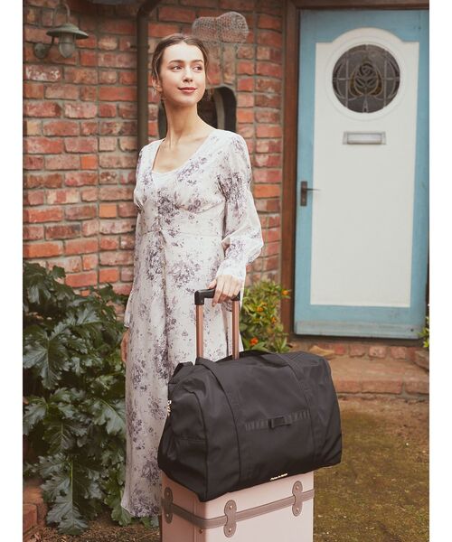 Maison de FLEUR（メゾンドフルール）の「撥水加工ボストンキャリー