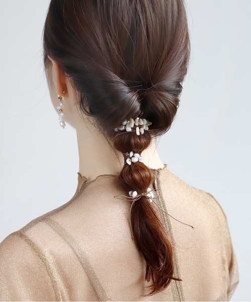 いちごねこちゃんとビジューꕤブローチꕤポニーフックꕤヘアゴム