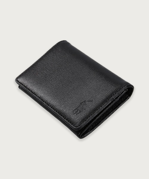 エンボスレザー カードケース（名刺入れ）｜POLO RALPH LAUREN（ポロ