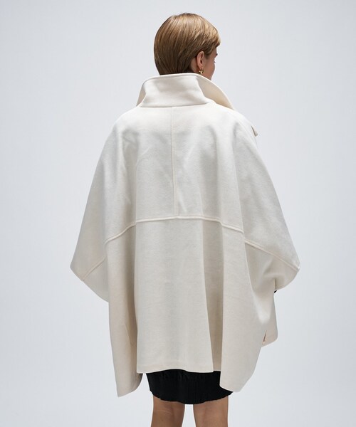 セール】【手洗い可】メルトンジャージポンチョコート（その他アウター