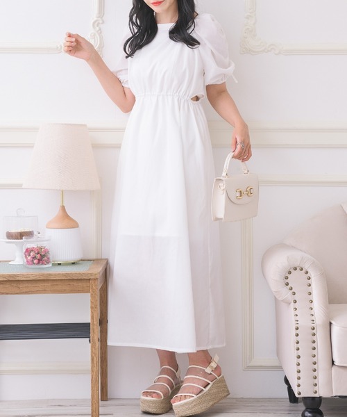 ems excite（エムズエキサイト）の「ウエストスリットOP（ワンピース