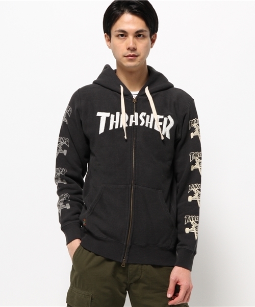 ALDIES（アールディーズ）の「THRASHER Zip Parka スラッシャーコラボ