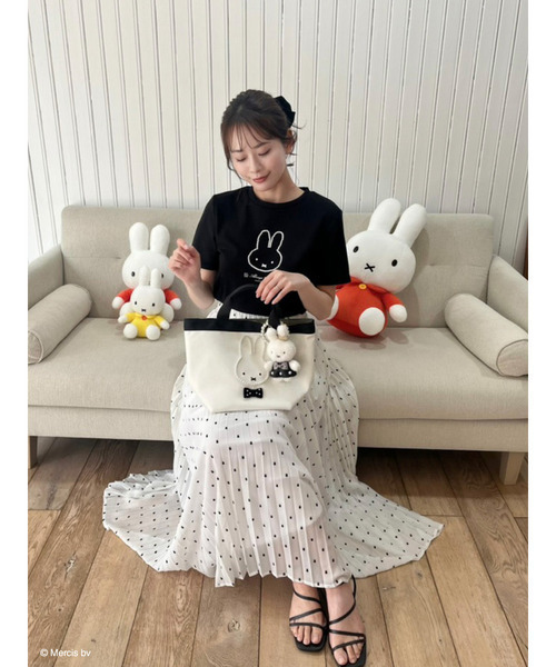 miffy パールトリミングバッグ（ハンドバッグ）｜MIIA（ミーア）の