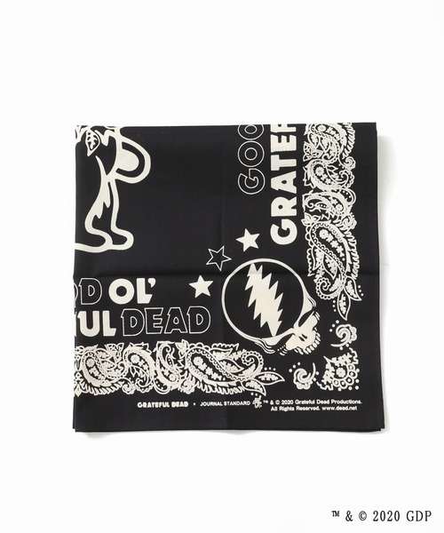 GRATEFUL DEAD×JOURNAL STANDARD/グレイトフルデッド】大判バンダナ