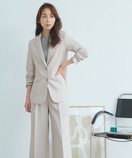 セール】選べる6タイプ洗えるスタイリッシュビジネススーツ テーラード