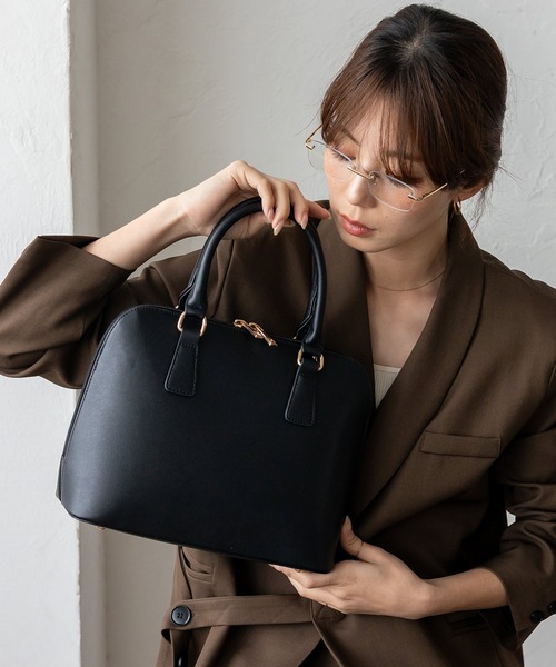 セール】セレモニーバッグ ラウンドファスナー2wayハンドバッグ 卒業式