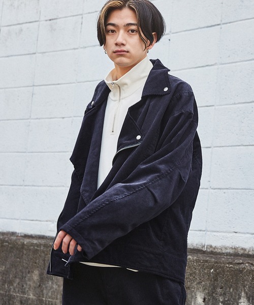 セットアップ】ビッグシルエット コーデュロイ ダブルデザイン