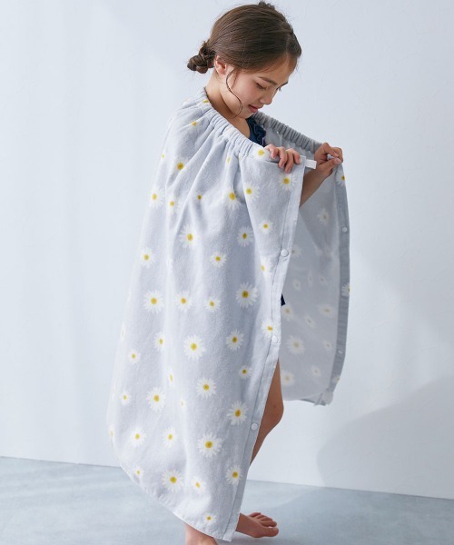 綿100%】ガールズラップタオル 80cm（スイムグッズ）｜devirock