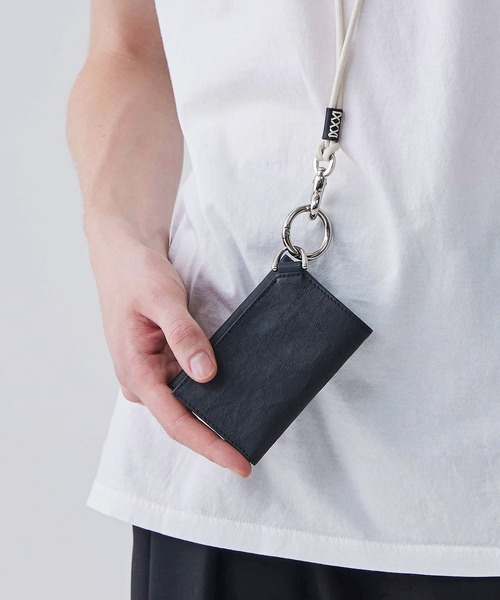 SENTI センティ / Dyneema Leather TRI-FOLD SLIM WALLET ダイニーマ