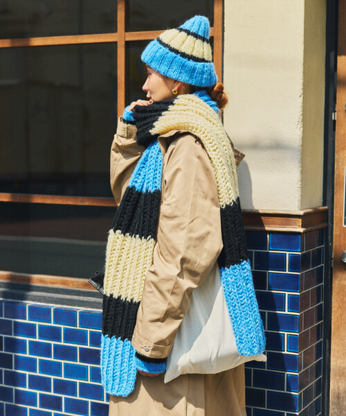 セール】HAND KNIT LONG MUFFLER（マフラー）｜FREAK'S STORE
