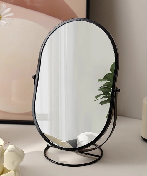 セール】【 Port / ポート 】 オーバル スタンド 卓上 ミラー