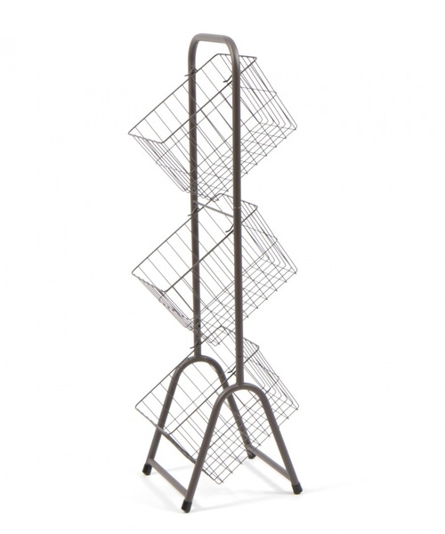 オリジナルアイアン3連ボックス（収納グッズ）｜niko and