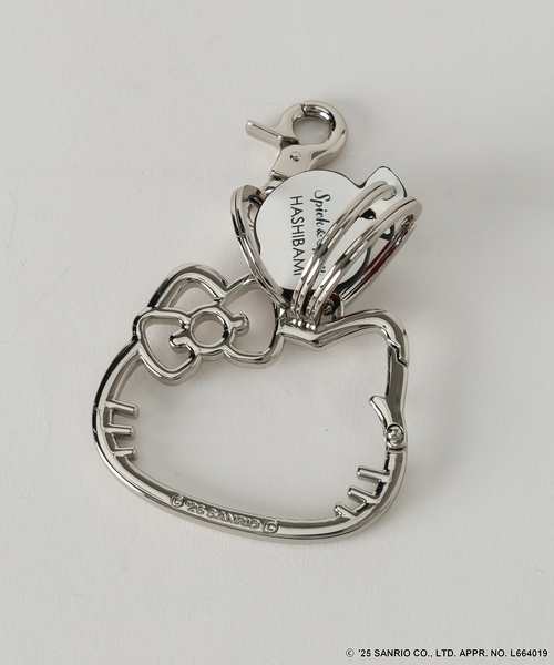 追加》HELLO KITTY S&S HASHIBAMI FACEカラビナ（キーケース/キー