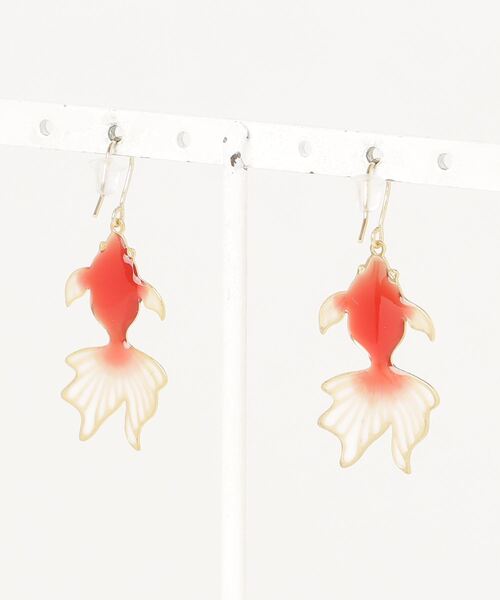 gargle ガーグル:金魚ピアス（ピアス（両耳用））｜gargle（ガーグル