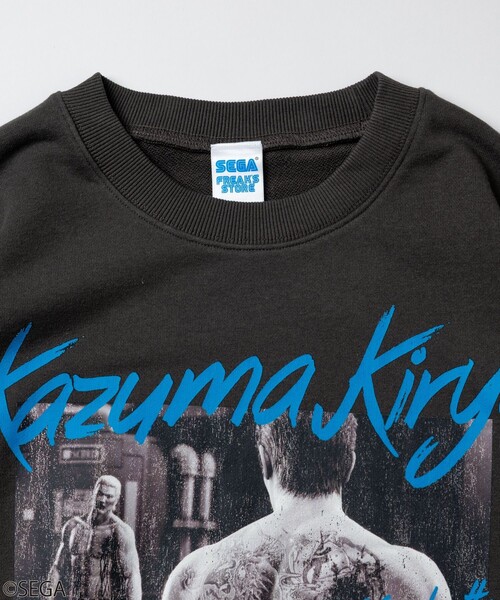 セール】別注 龍が如く/桐生一馬/クルーネックスウェット（スウェット