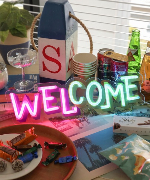 色付きLEDで昼でも使える]BF LEDネオンサイン（インテリア雑貨