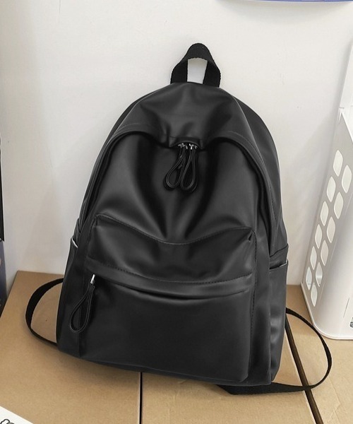 セール】【SETUP7】ユニセックスPUレザーリュック KNF（バックパック